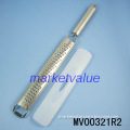 STAINLESS STEEL  GRATER ACID ETCH BLADE TUBE HANDLE WITH COVER